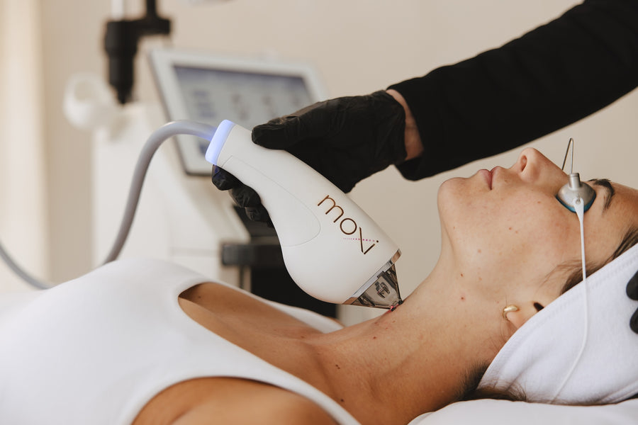 Moxi laser handpiece