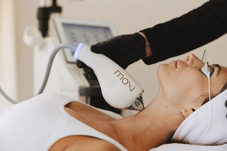 moxi+ treatment for woman's neck